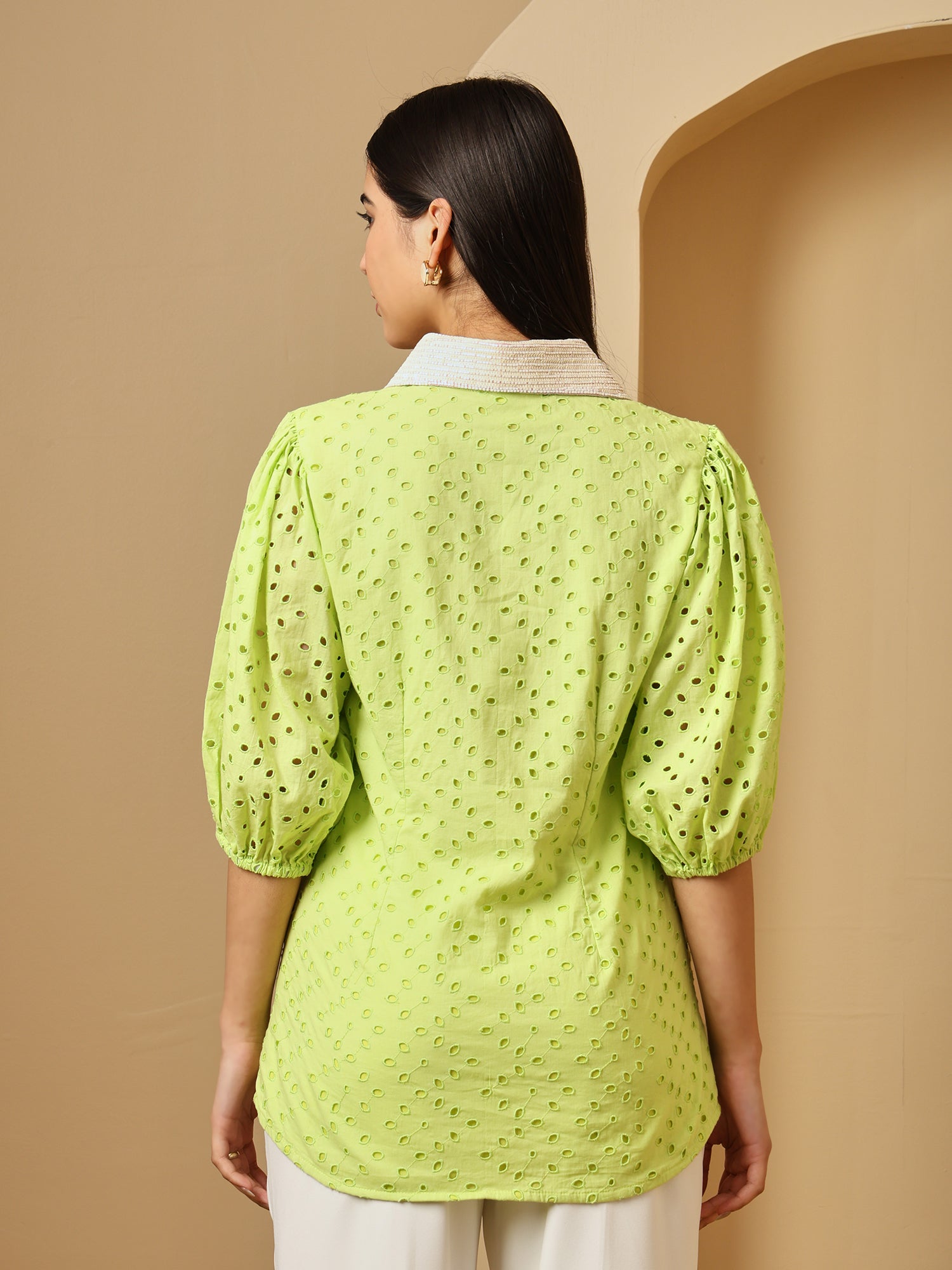 White Heart Green Co-ord (Set of 2)