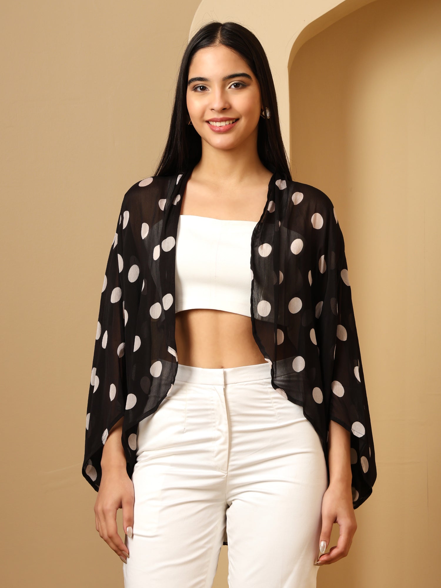 Polka Dot Black Co-ord (Set of 2)