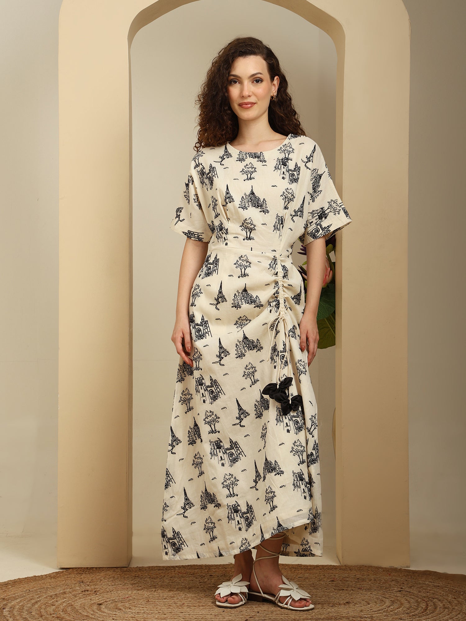 Cotton Knot Dress