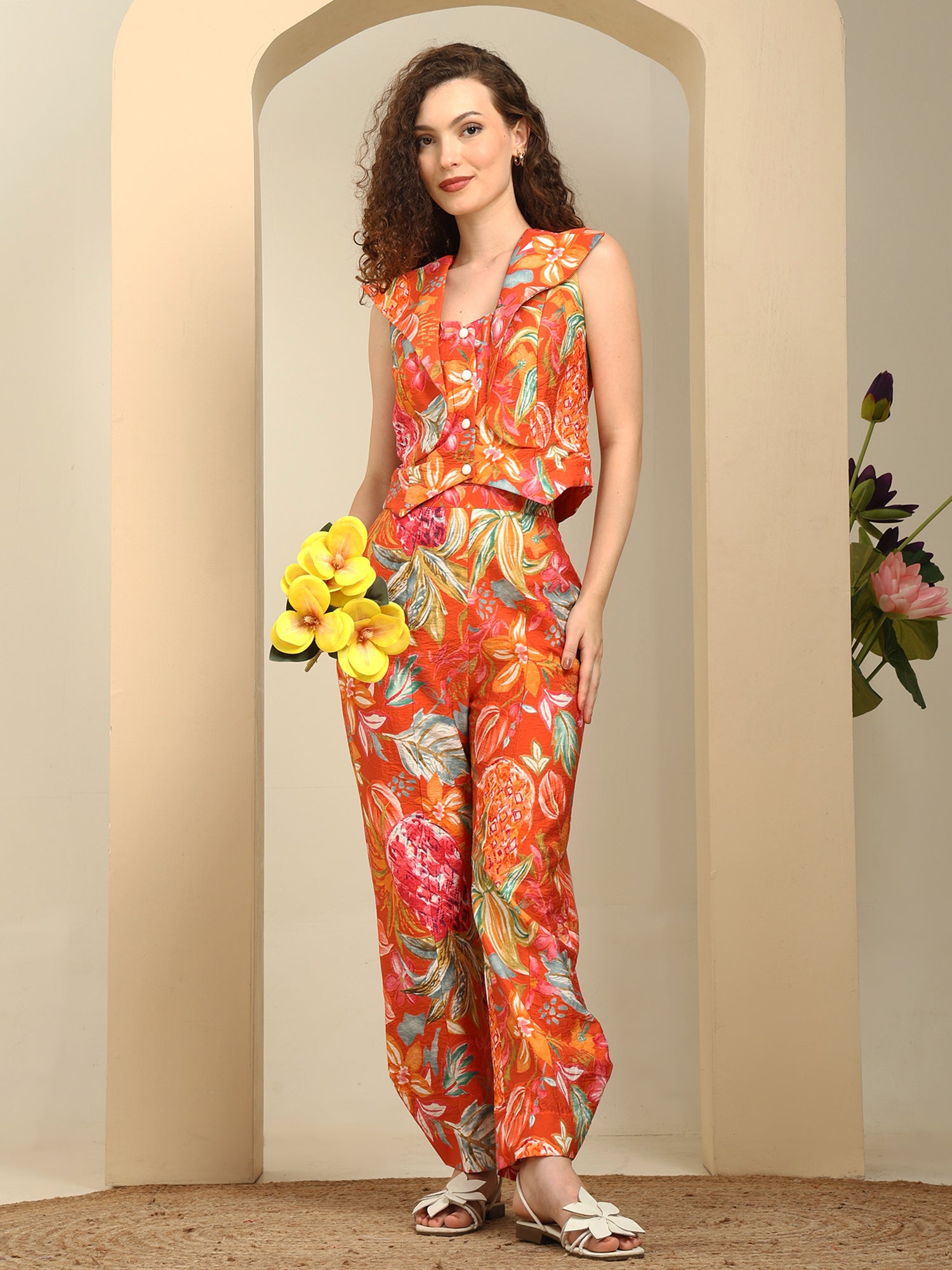 Floral Print Co-ord Set