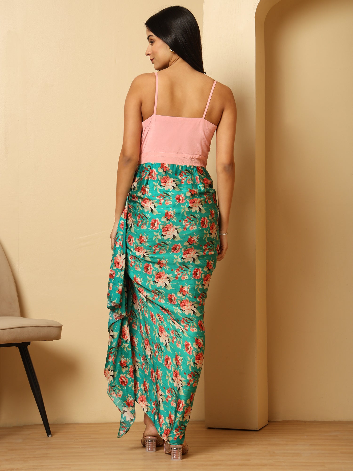 Beach wear Drape Dress