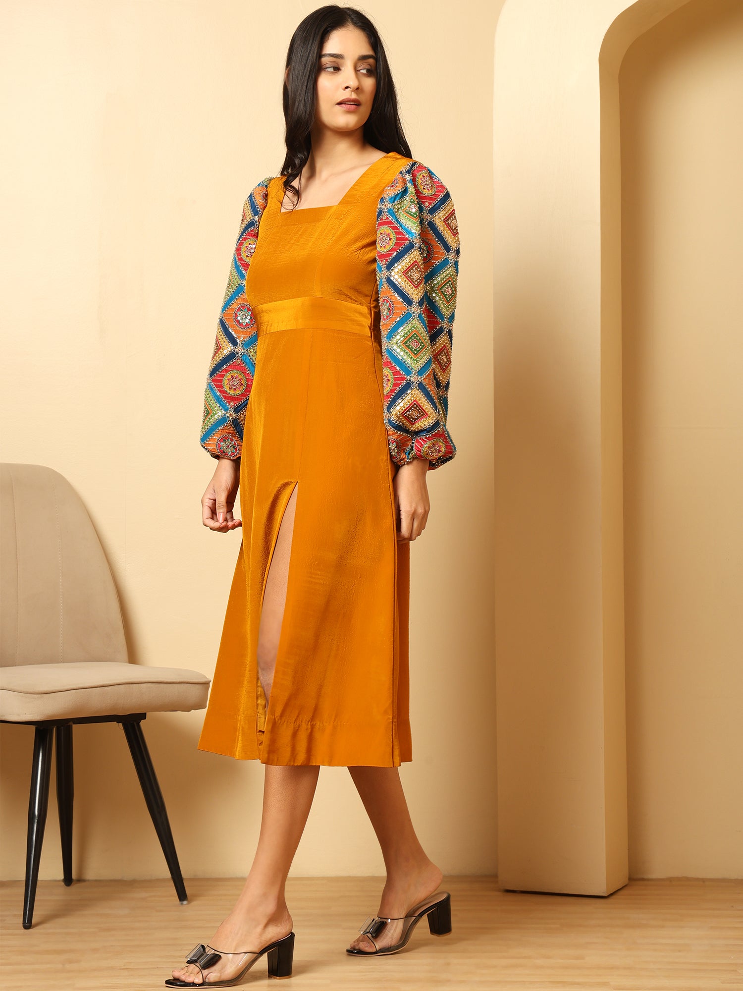 Midi sequence Dress