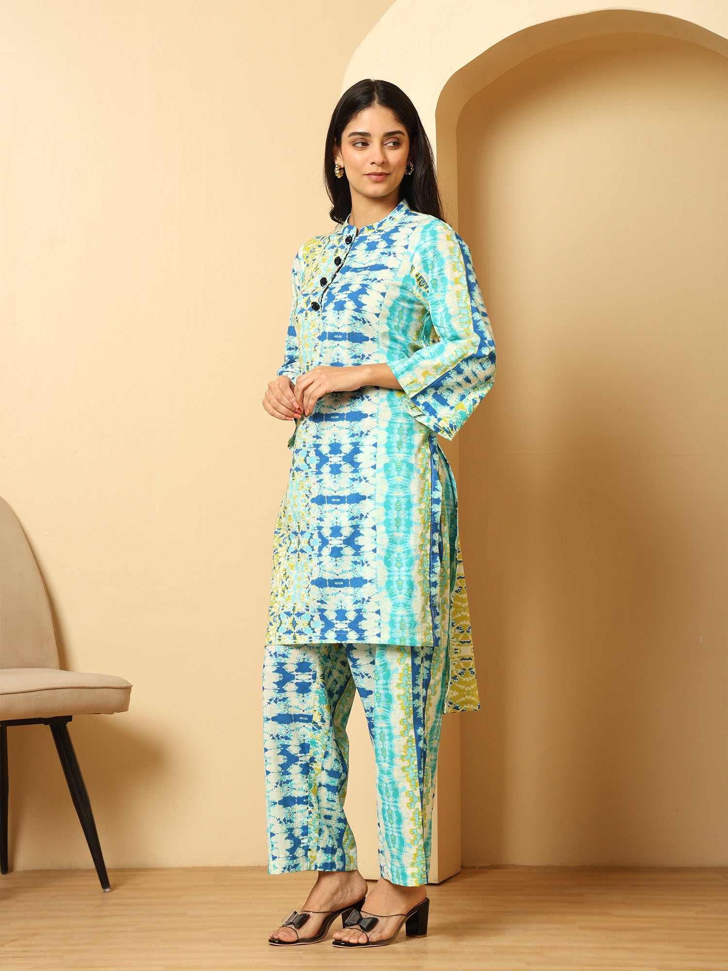 Casual kurti and pant Co-ord set