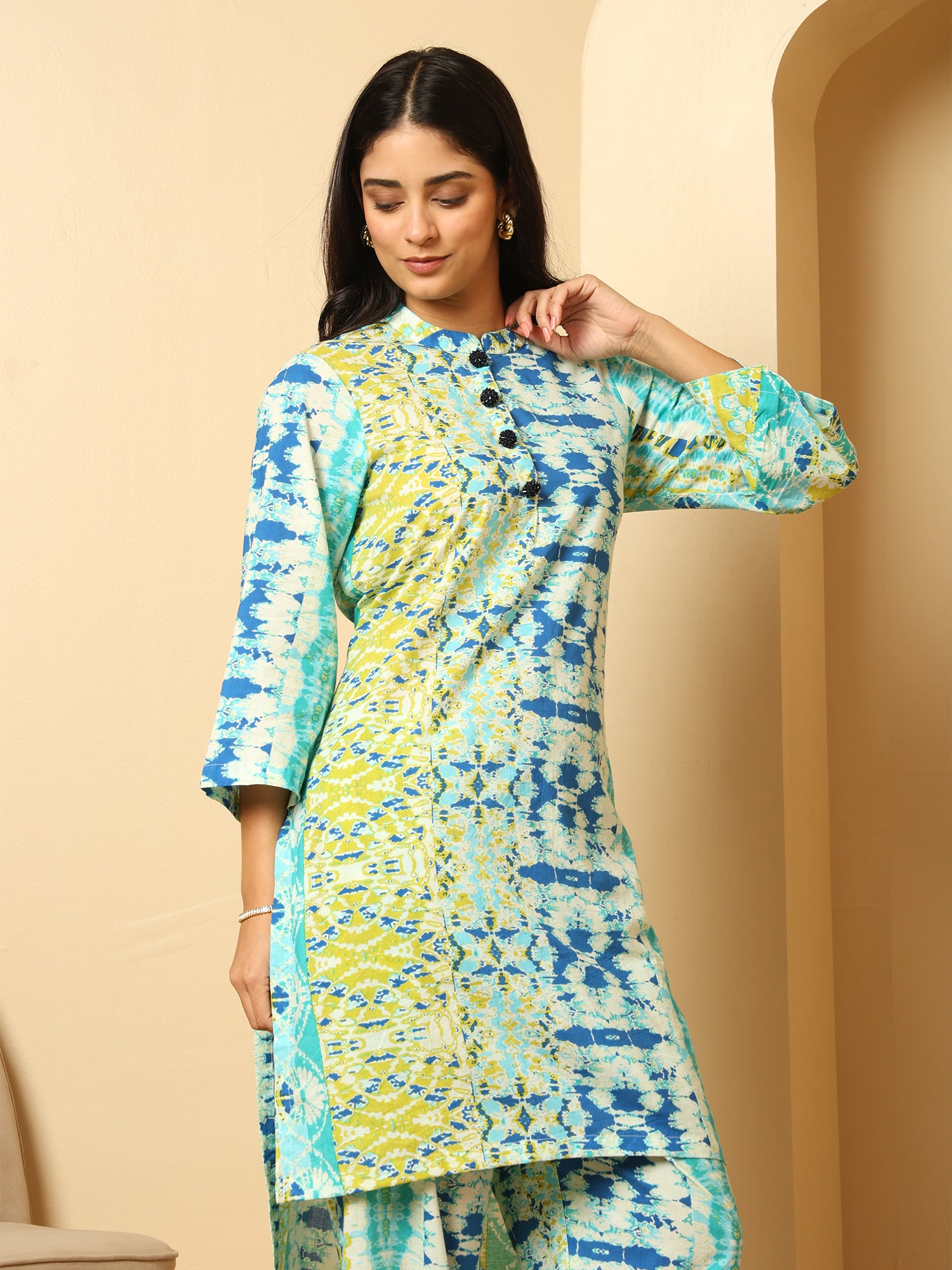 Casual kurti and pant Co-ord set